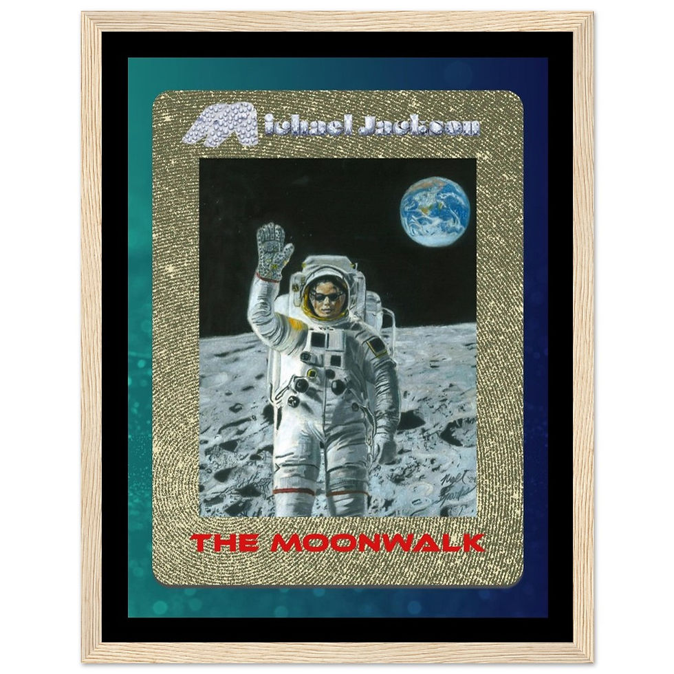 Thumbnail: Michael Jackson Art Inspired Poster ("The Moonwalk")