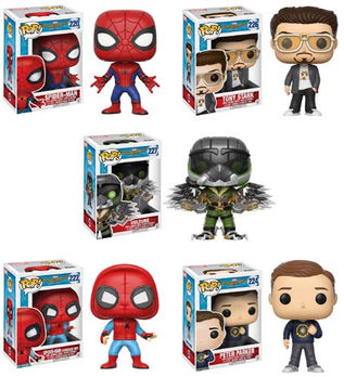 Spider-man Homecoming Funko Pops