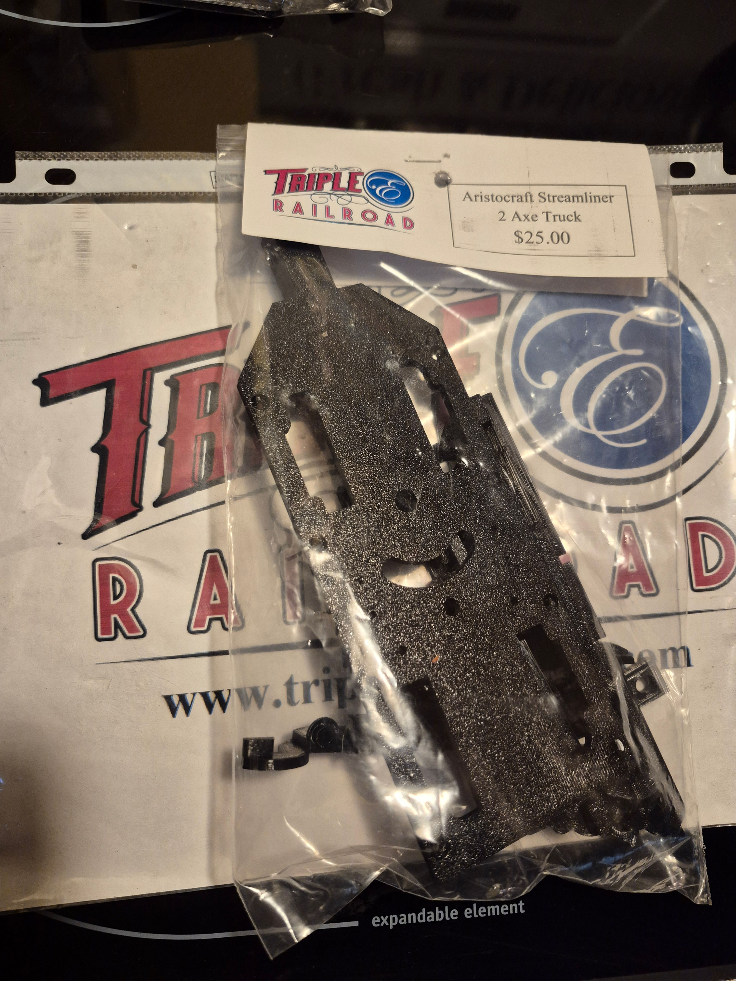 Aristocraft 2 Axle Streamline Passenger Truck