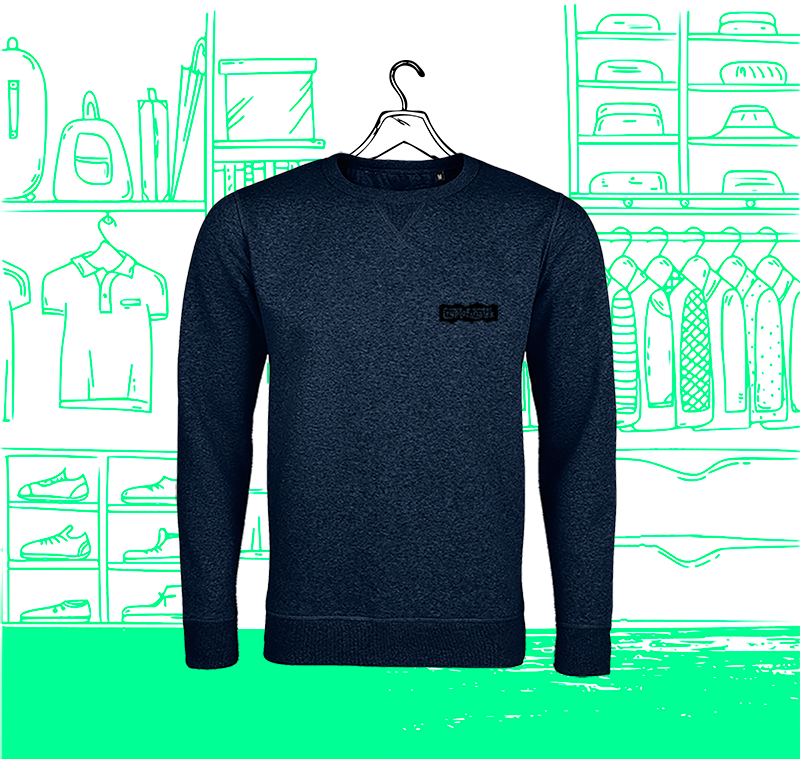 Miniature : Sweat Homme Bitcoin Or Visuel Dos