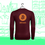 Thumbnail: Men's Sweatshirt Bitcoin Copper Visual Back