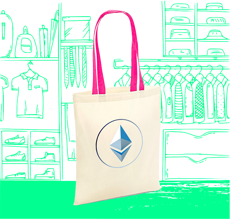 Miniatura: Bolso de mano Ethereum