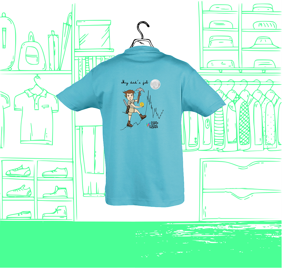 Miniature : T-Shirt Enfant My Dad's Job Visuel Dos