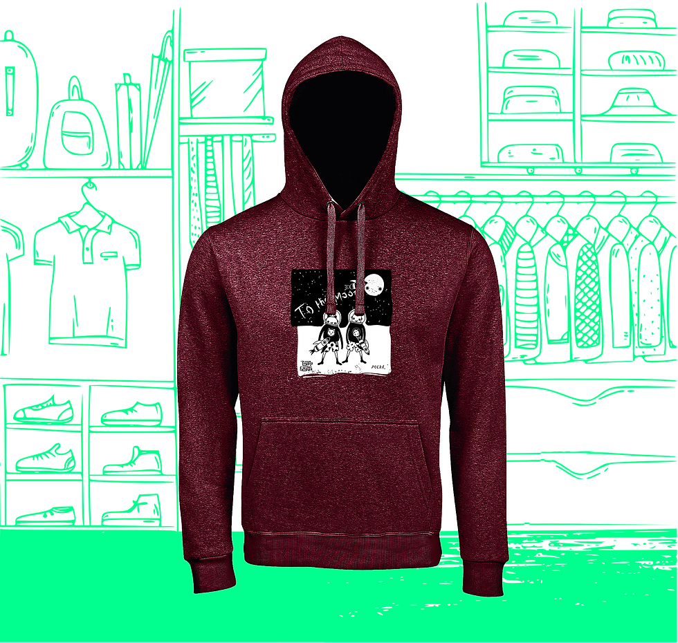 Miniature : Sweat Hoodie Homme Shiba & Doge Visuel Face