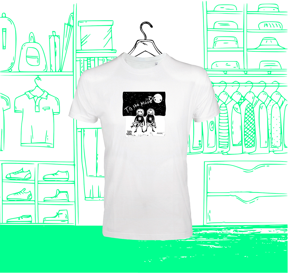 Miniaturbild: Herren T-Shirt Rundhals FIT Shiba & Doge Visuel Face