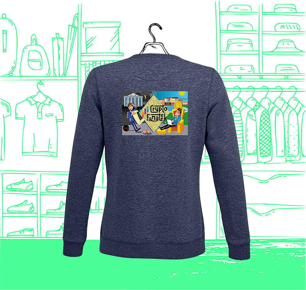 Miniatura: Sudadera de mujer La Bonne Paye Visual Back