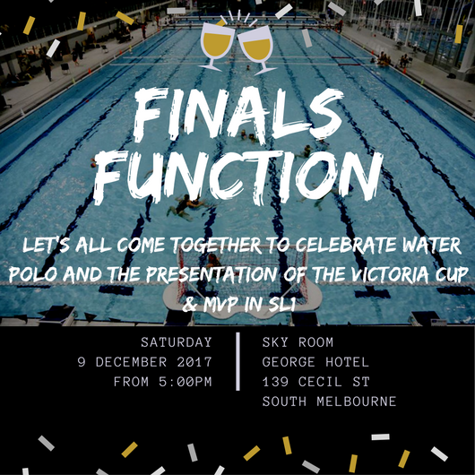 Water Polo Finals Function