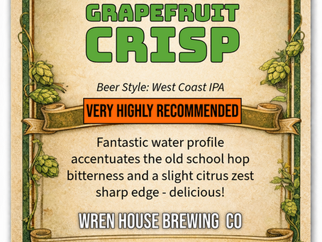 Buckhorn West Coast IPA by Wren House Brewing Co.