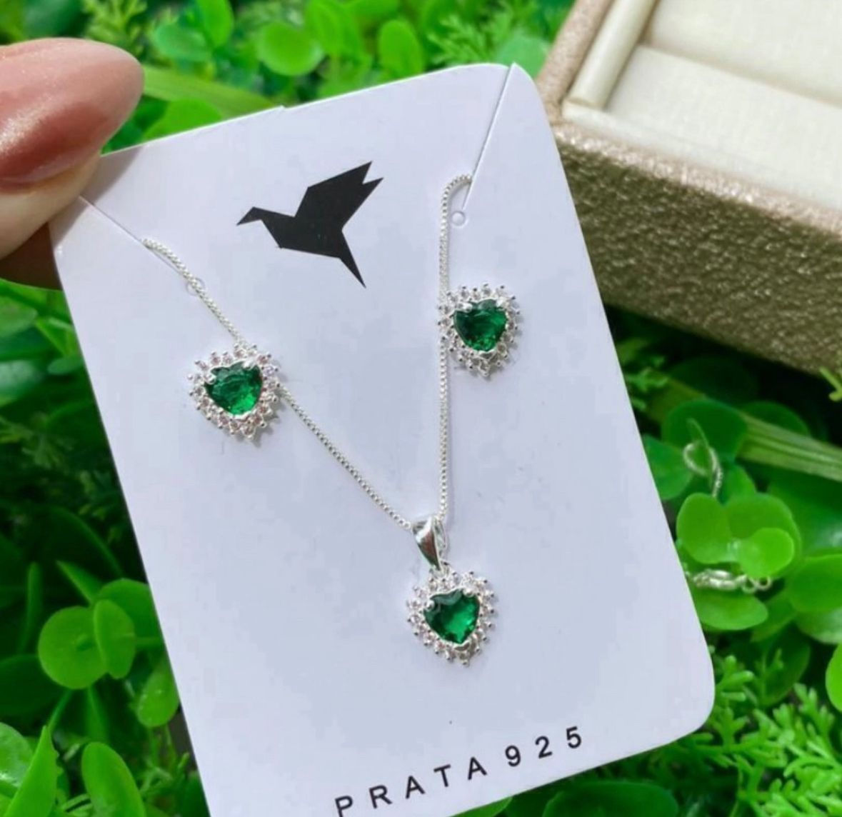 Conjunto coração na micro zircõnia