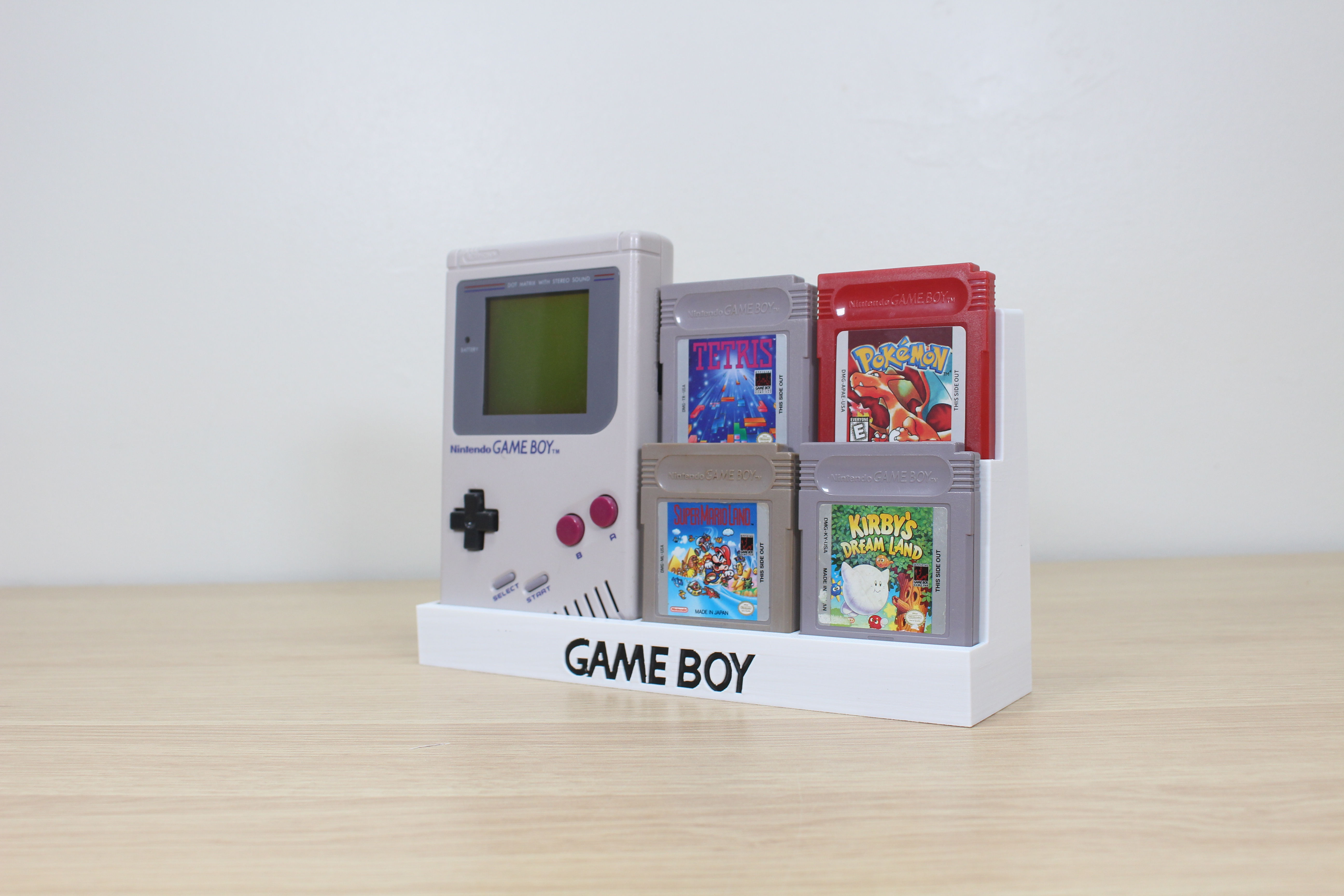 DMG Gameboy Console Cartridge Display Stand