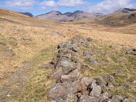 Scafell from Wrynose 20th April 2015