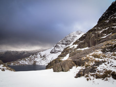 The Sublime – the Langdale Pikes in Winter