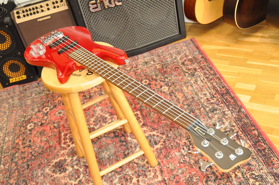 Thumbnail: WARWICK RockBass Streamer LX5 Red Metallic (RB G 554971-18)