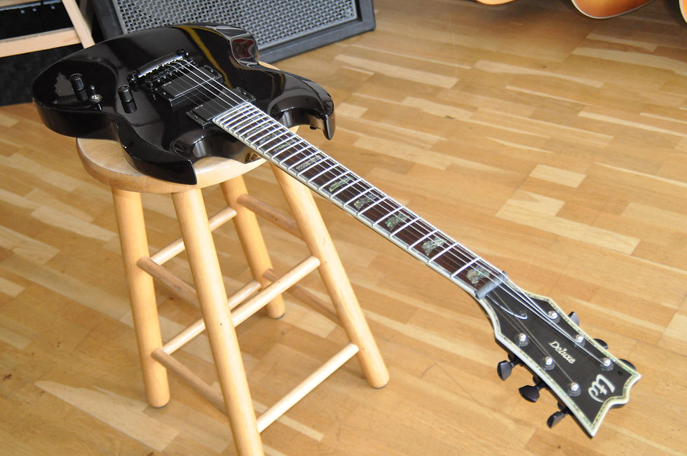 Miniature : ESP LTD VIPER 1000 FM STBLK / Deluxe Series Made In Korea (W0404979)