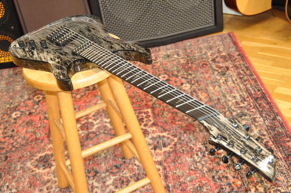 Miniature : SCHECTER C-7 Multi Scale Silver Mountain / Made In Korea (W23020119)