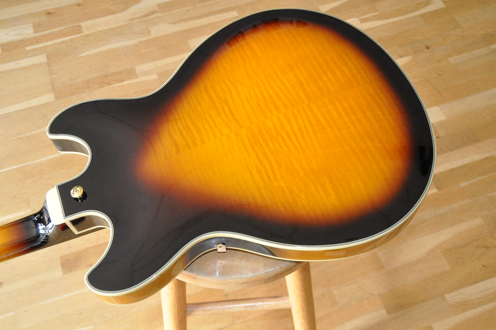 Miniature : IBANEZ JSM10 VYS Vintage Yellow Sunburst / John Scofield Signature (PW25120378)