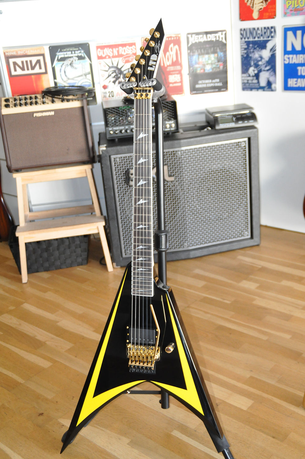 Miniature : ESP LTD ALEXI ARROWHEAD Special Edition 20th Anniv. / Made In Korea (W26021236)