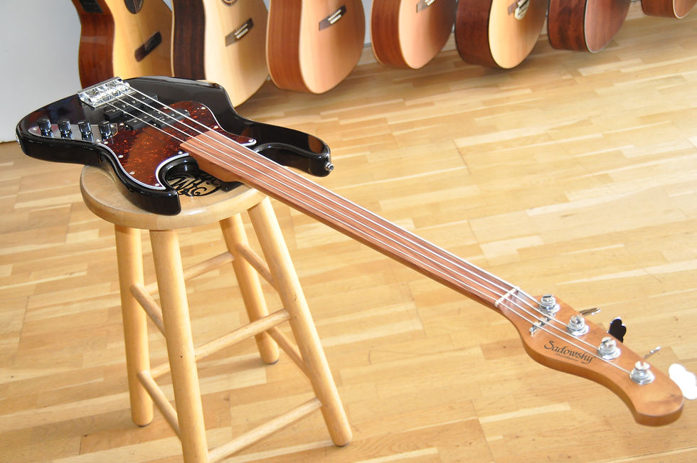 Miniature : SADOWSKY MetroExpress Hybrid PJ Fretless BK Black (SMX E 000937-25)