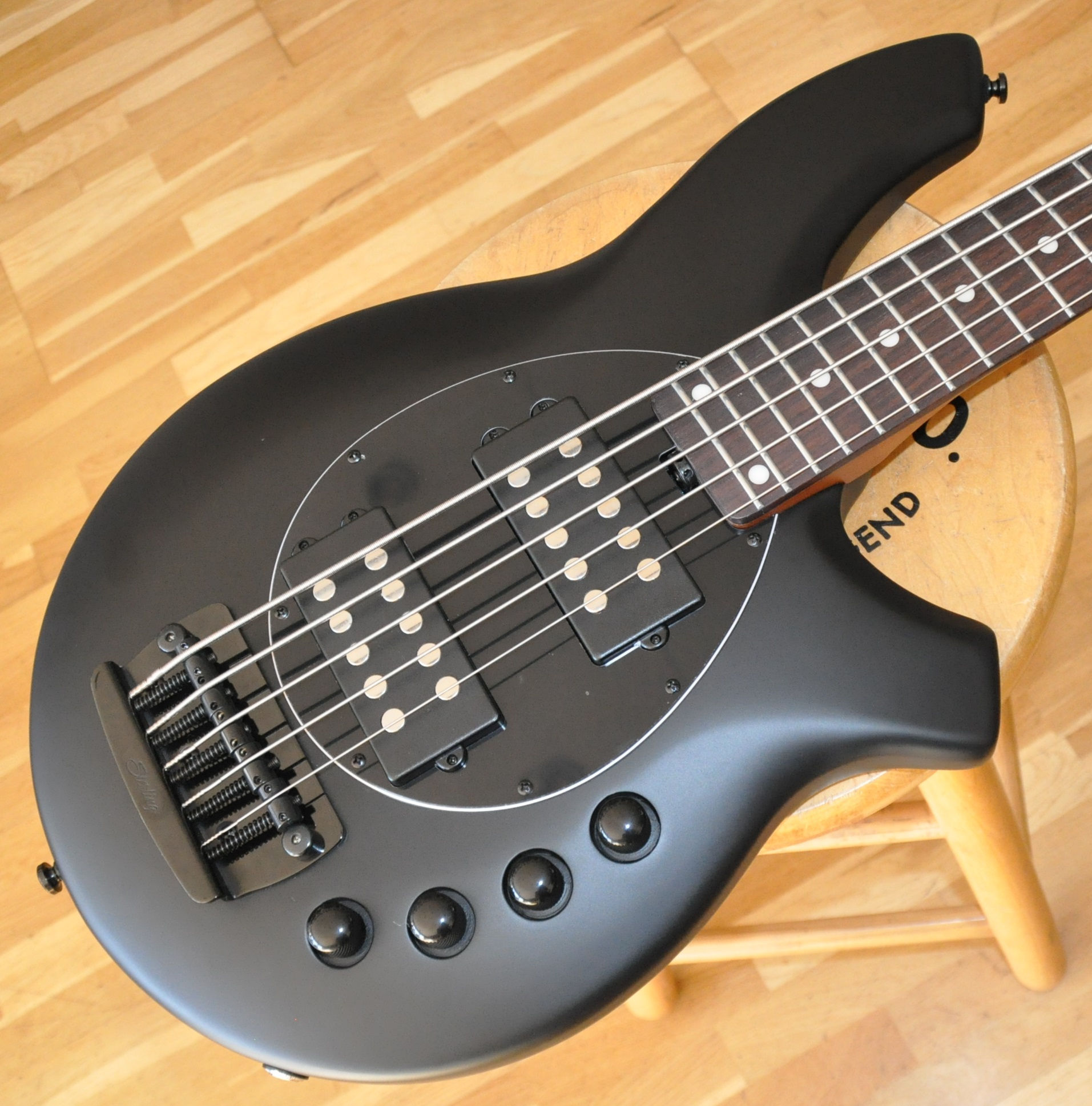 STERLING by Music Man Bongo 5 HH SBK Stealth Black (D111315)