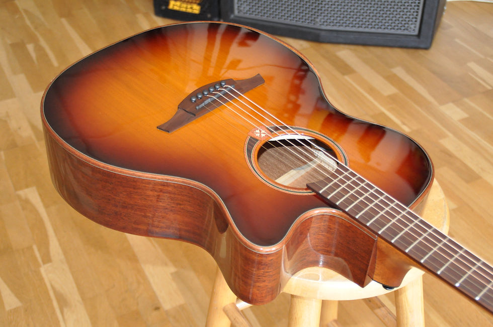 Miniature : LAG Tramontane T118ABCE BRS Brown Sunburst / Bevel Special Edition (2505LT08890)