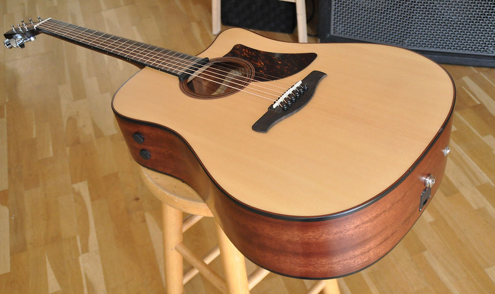Miniature : IBANEZ AAD300CE LGS Natural Low Gloss / Advanced Acoustic Series (CD210812865)
