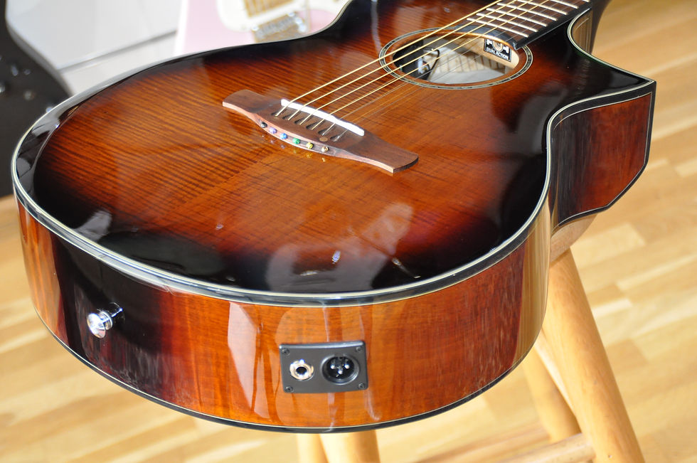 Thumbnail: IBANEZ AEWC400 AMS Amber Sunburst High Gloss (PW24020024)
