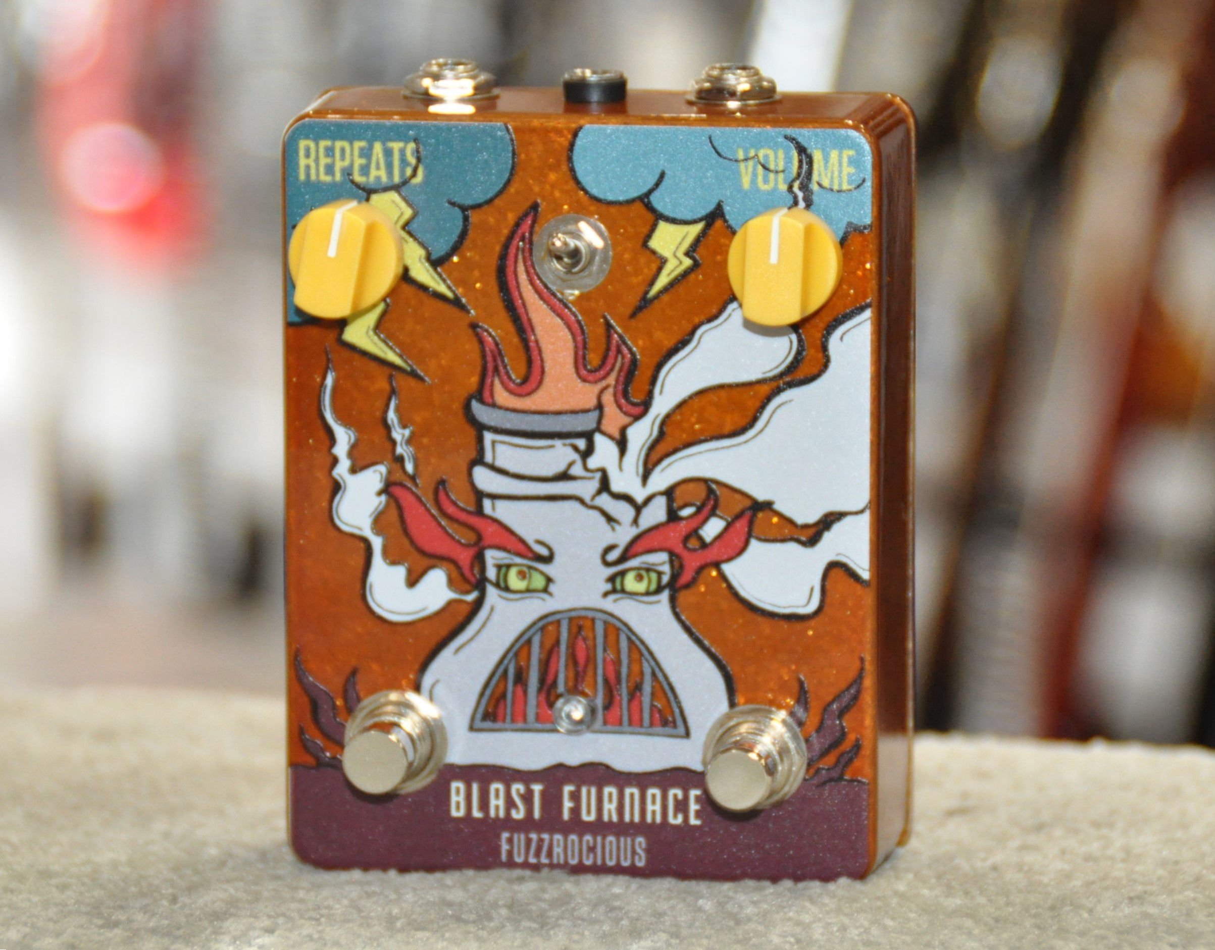 FUZZROCIOUS Blast Furnace / Disto Fuzz Delay / Made In USA