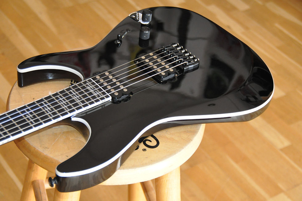 Miniature : SCHECTER Reaper 6 Custom Gloss Black (IM25071348)