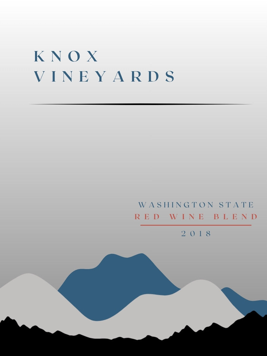2018 Washington Red Blend