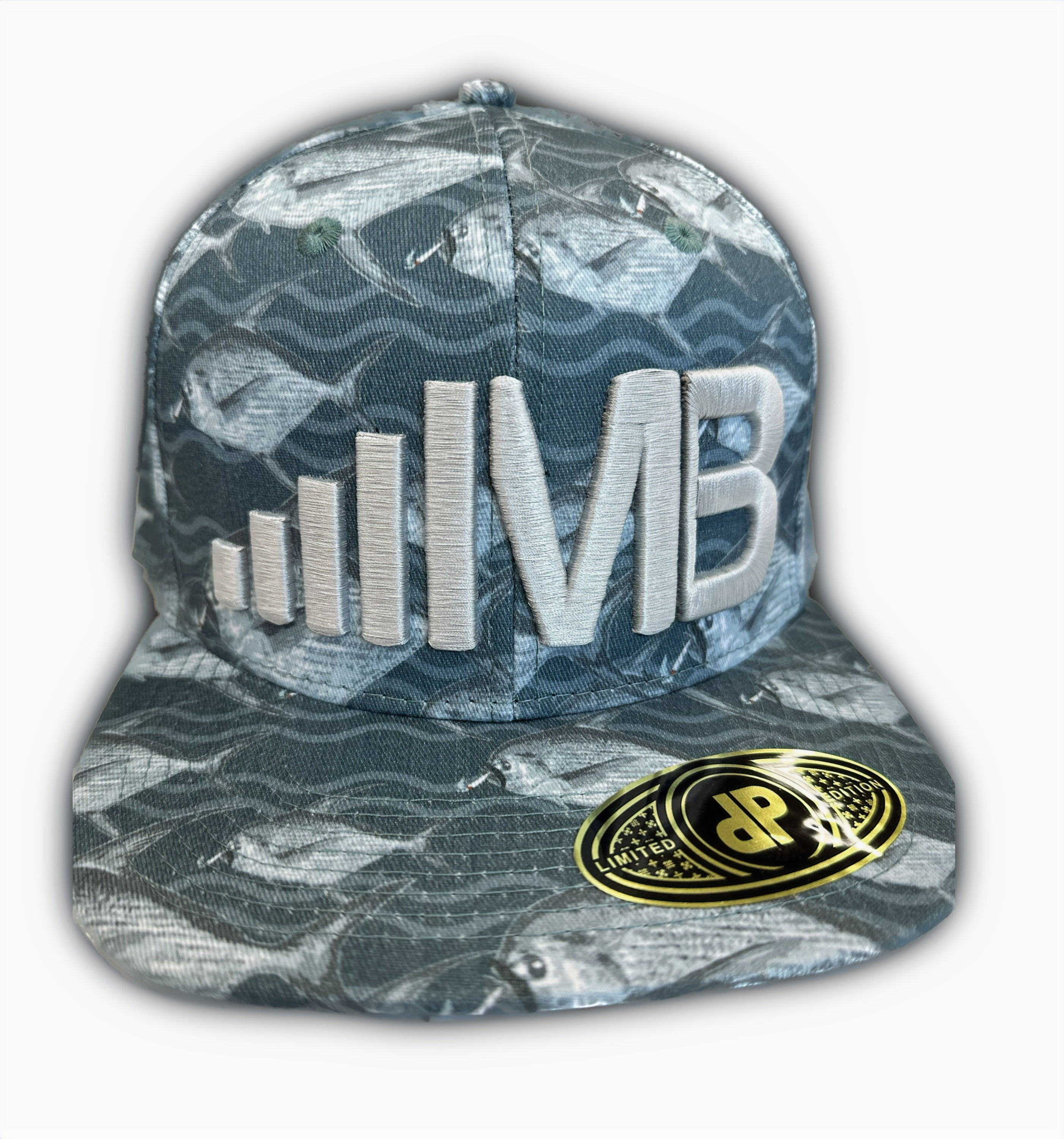 Custom Hat - Blue Fish