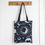 Thumbnail: Blue Moon Print Tote Bag