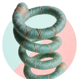 Miniaturbild: DreadSpiral Mint Filz