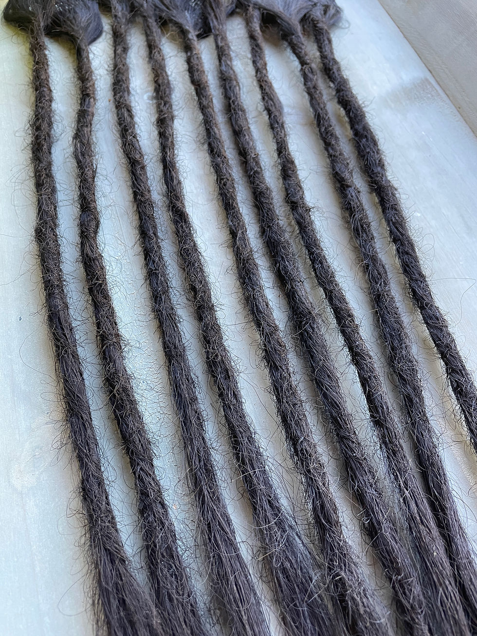 Thumbnail: Clip-in Dreadlock Black