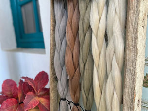 Onze 3 soorten Synthetisch haar.