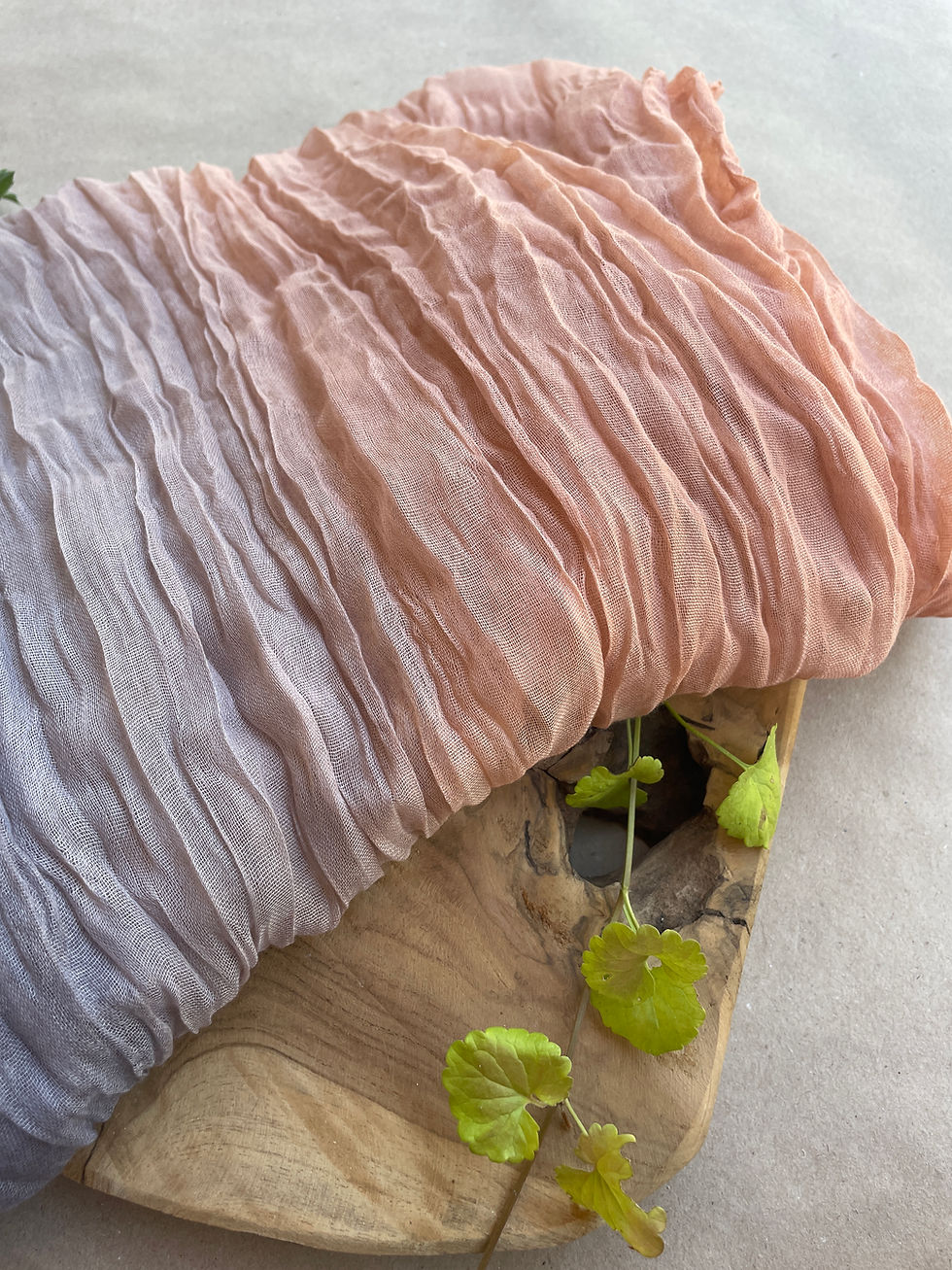 Thumbnail: Ombre Crinkle Haarsjaal Pastel Purple