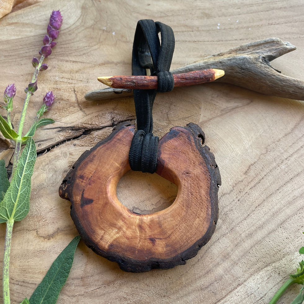 Miniaturbild: Wooden Dread Elastic dunkel mit Rinde