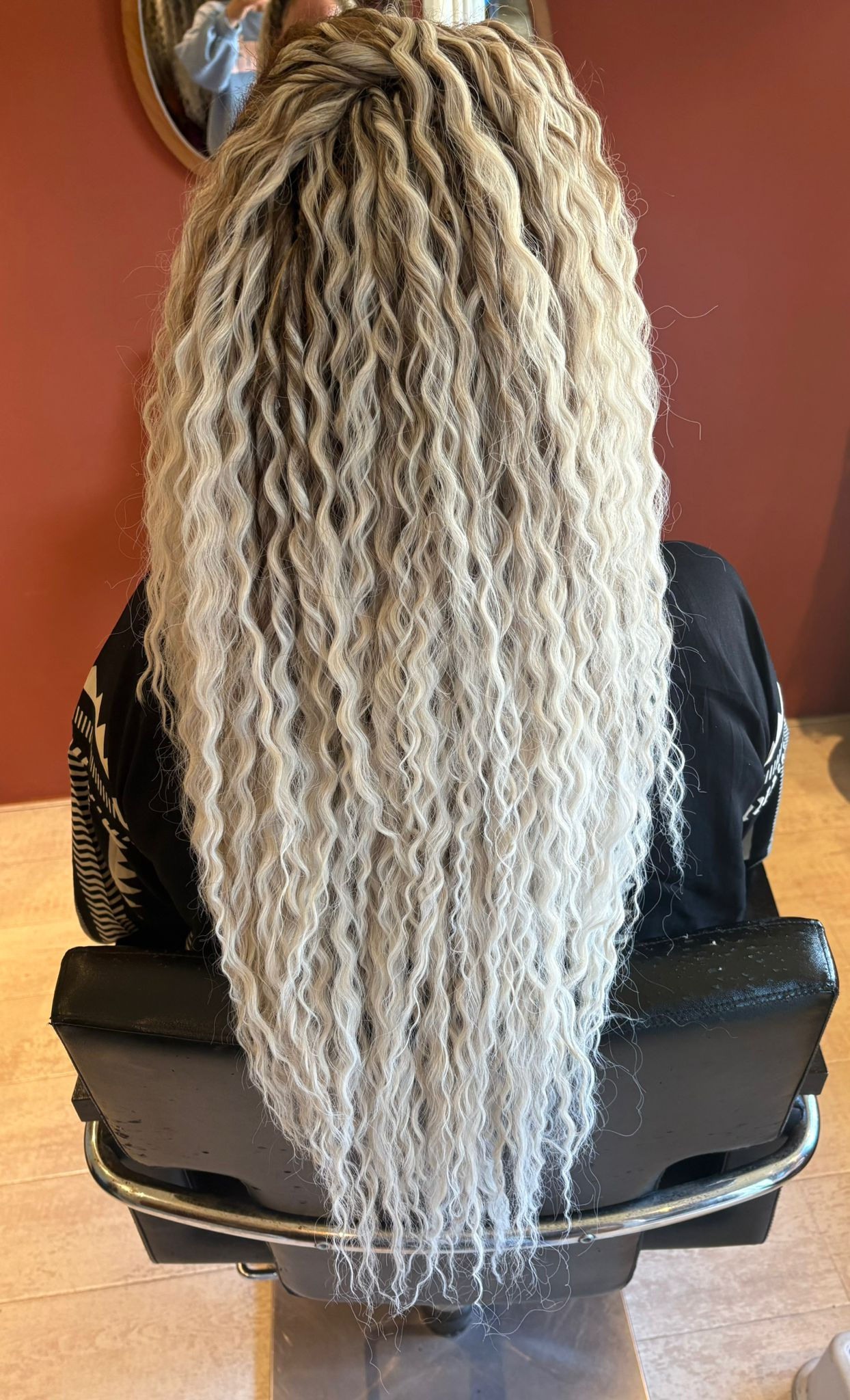 Wavy 2 Tone Light blonde Dubbel of Enkel