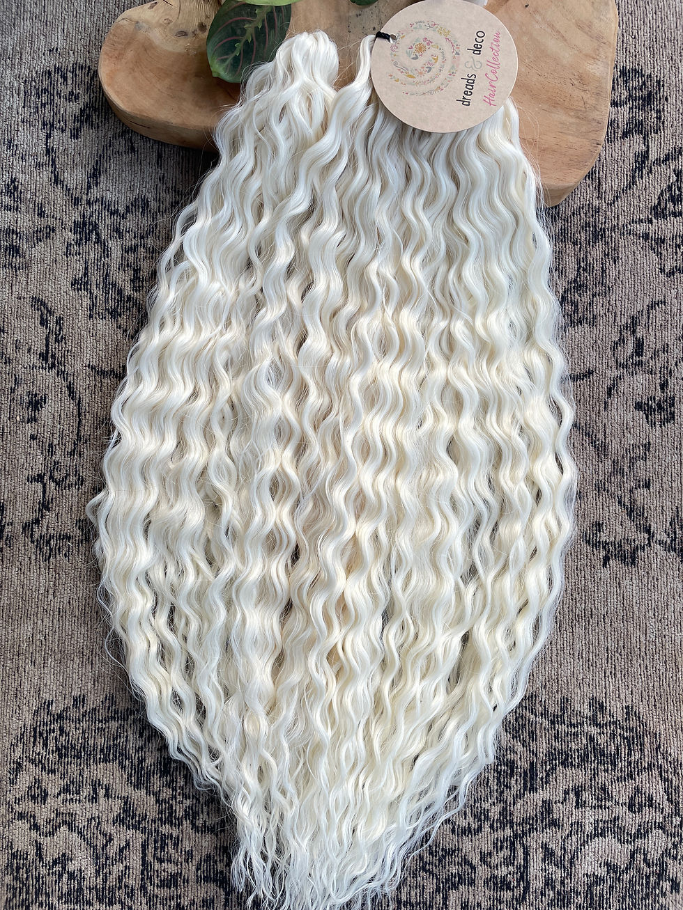 Thumbnail: Synthetic Wavy Light Blonde