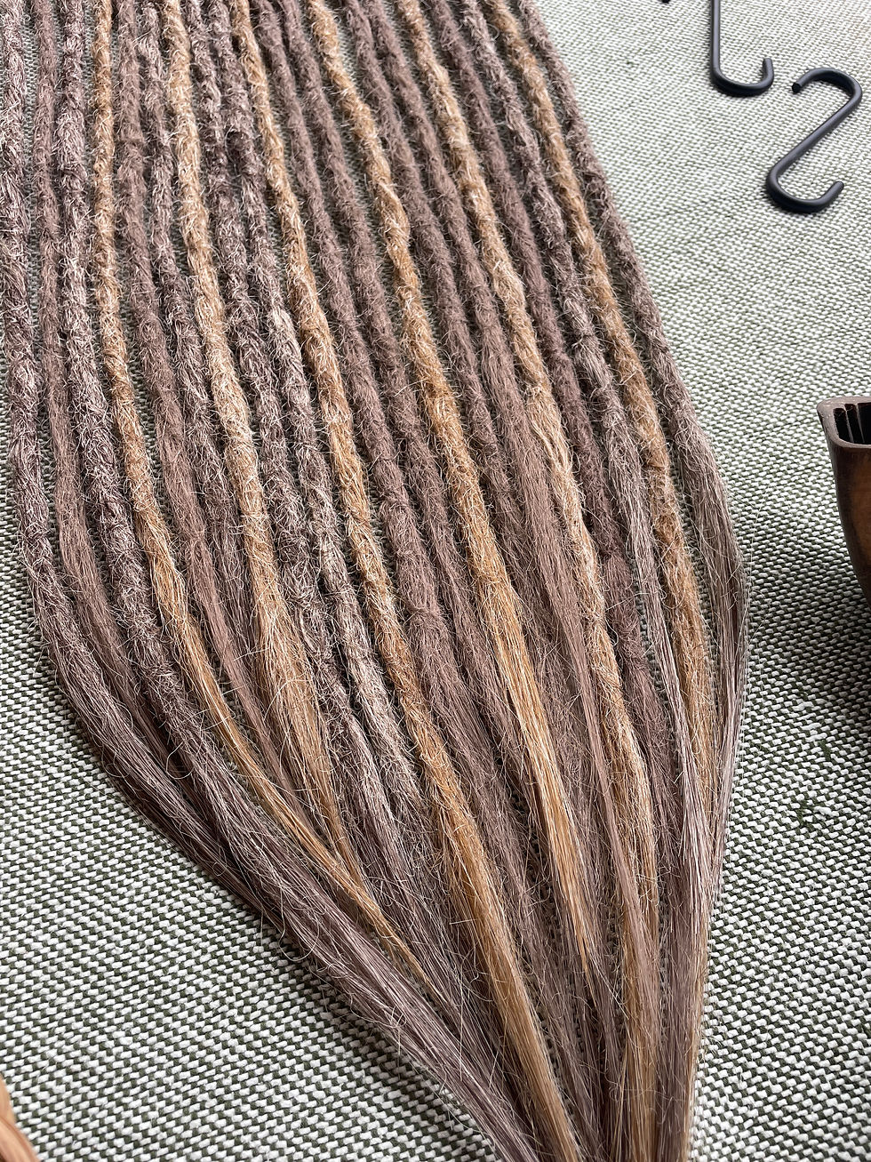 Miniaturbild: Dreadlocks, aschbraun