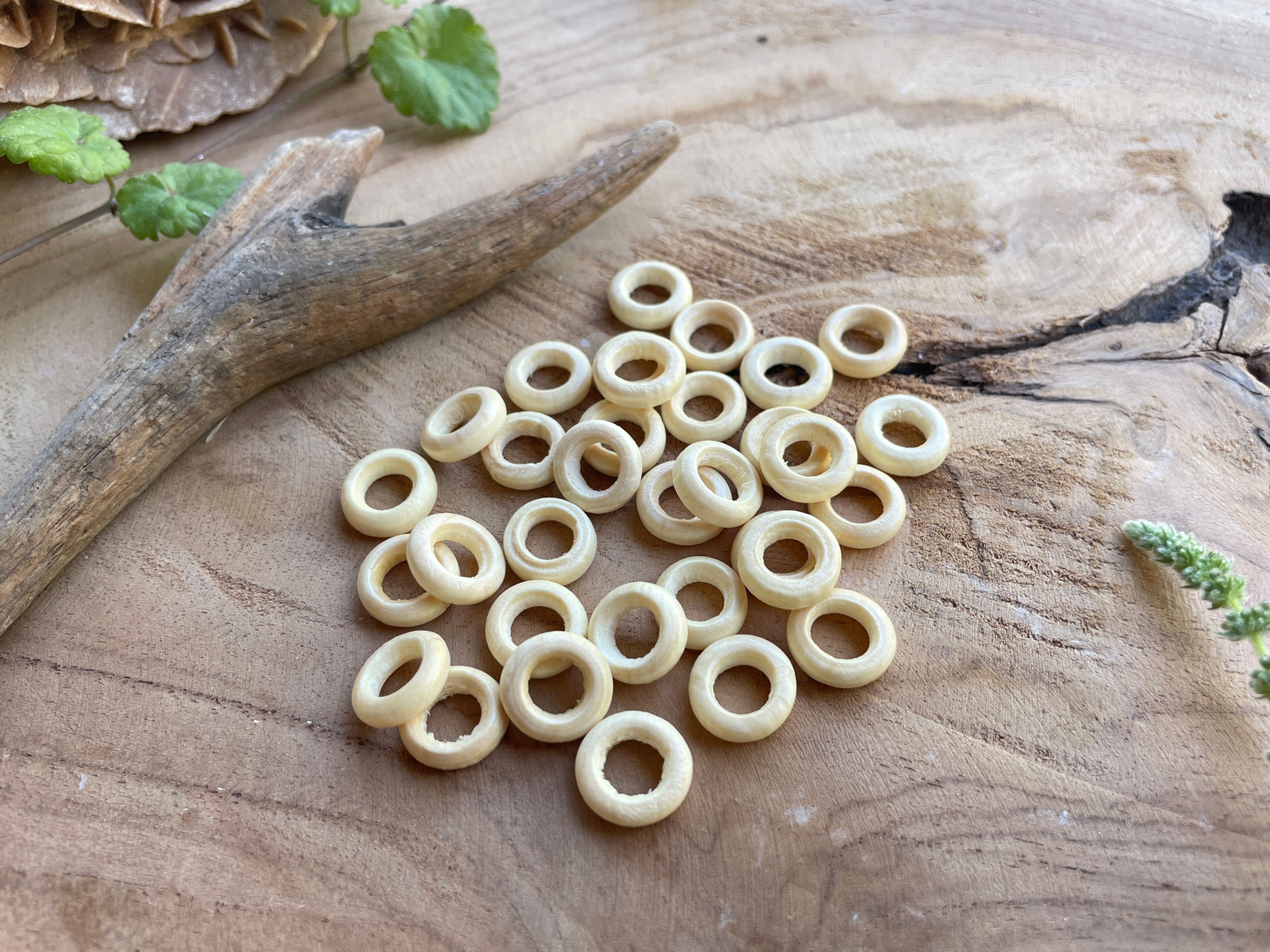 Holzringe 10 Stück