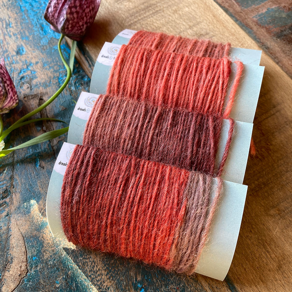 Thumbnail: Decoration Yarn Orange