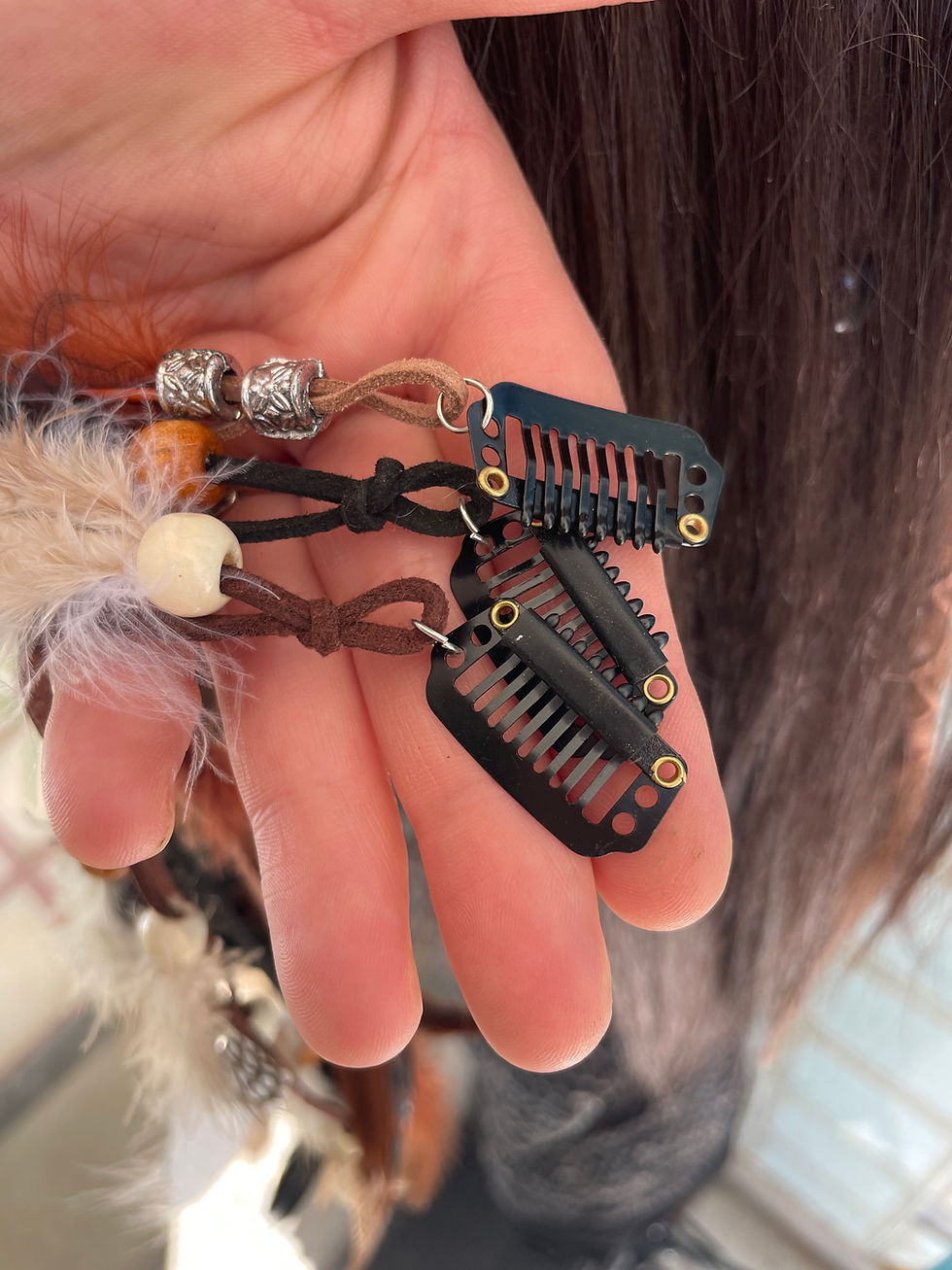 Thumbnail: Boho Feather Clip-in