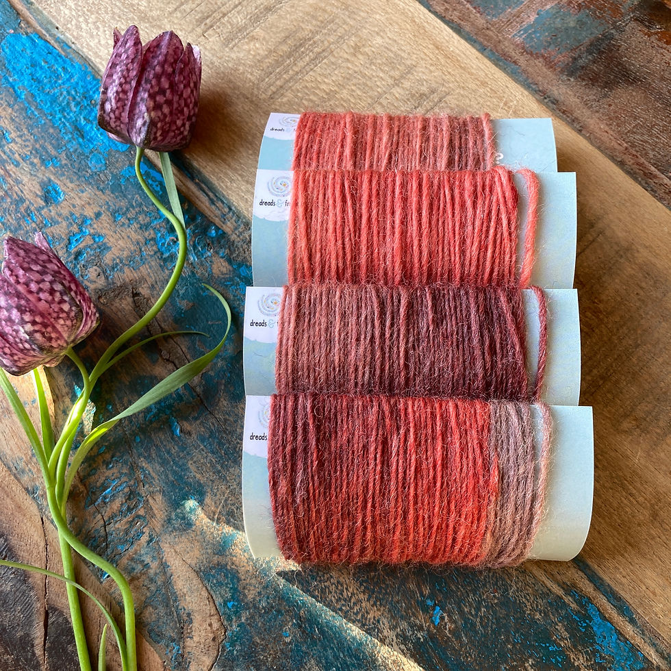Thumbnail: Decoration Yarn Orange