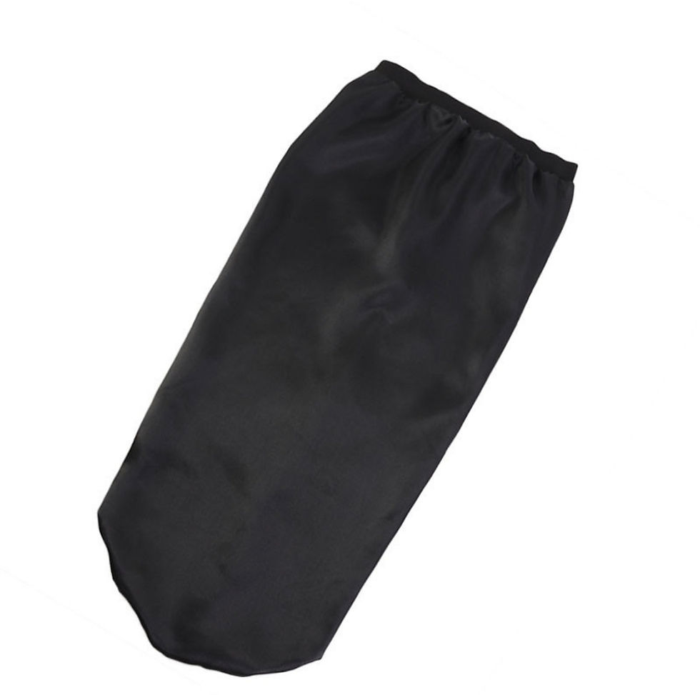 Thumbnail: Satin Nightcap / Hairbonnet Black M