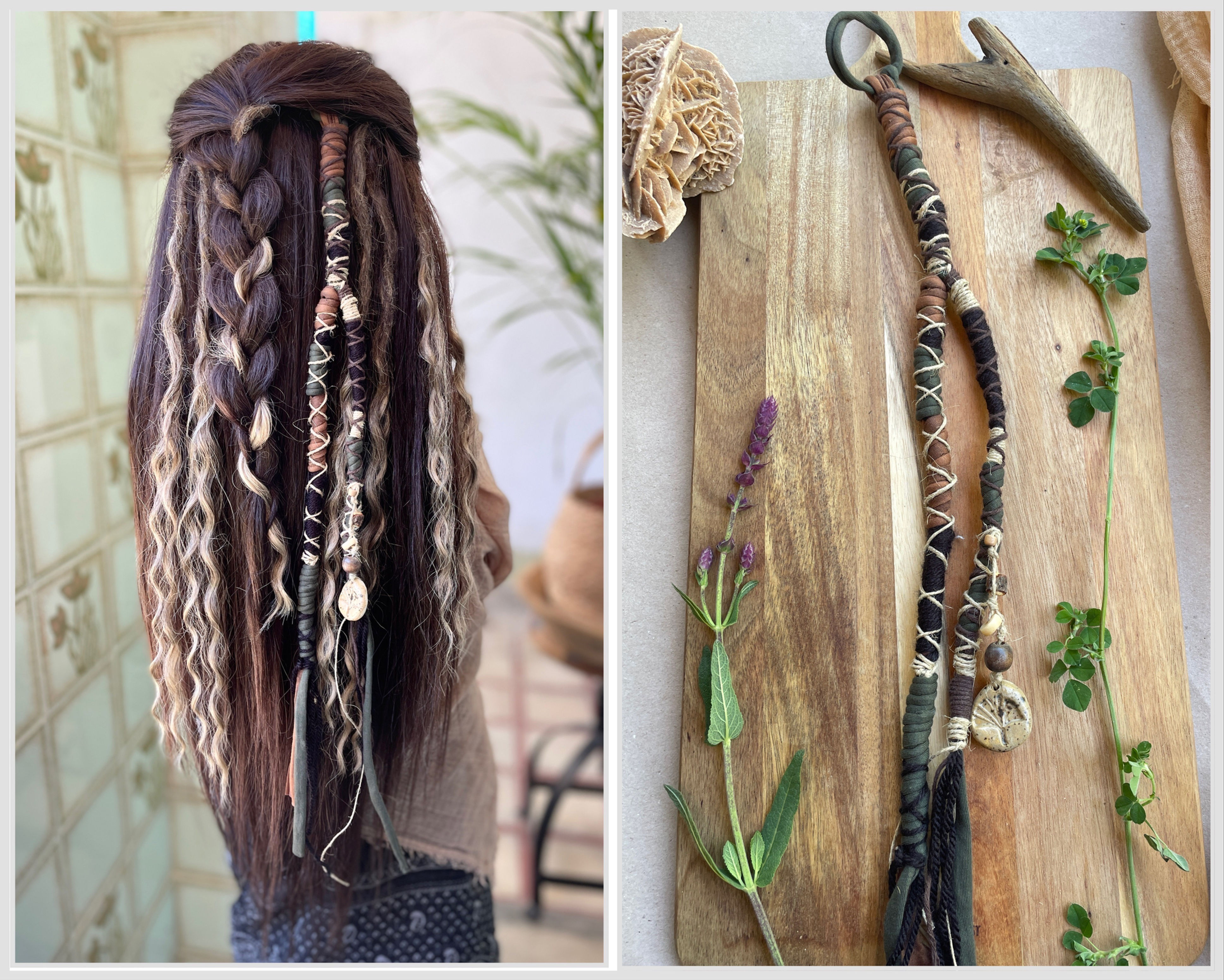 Dreadwrap Double Ceramic Earth