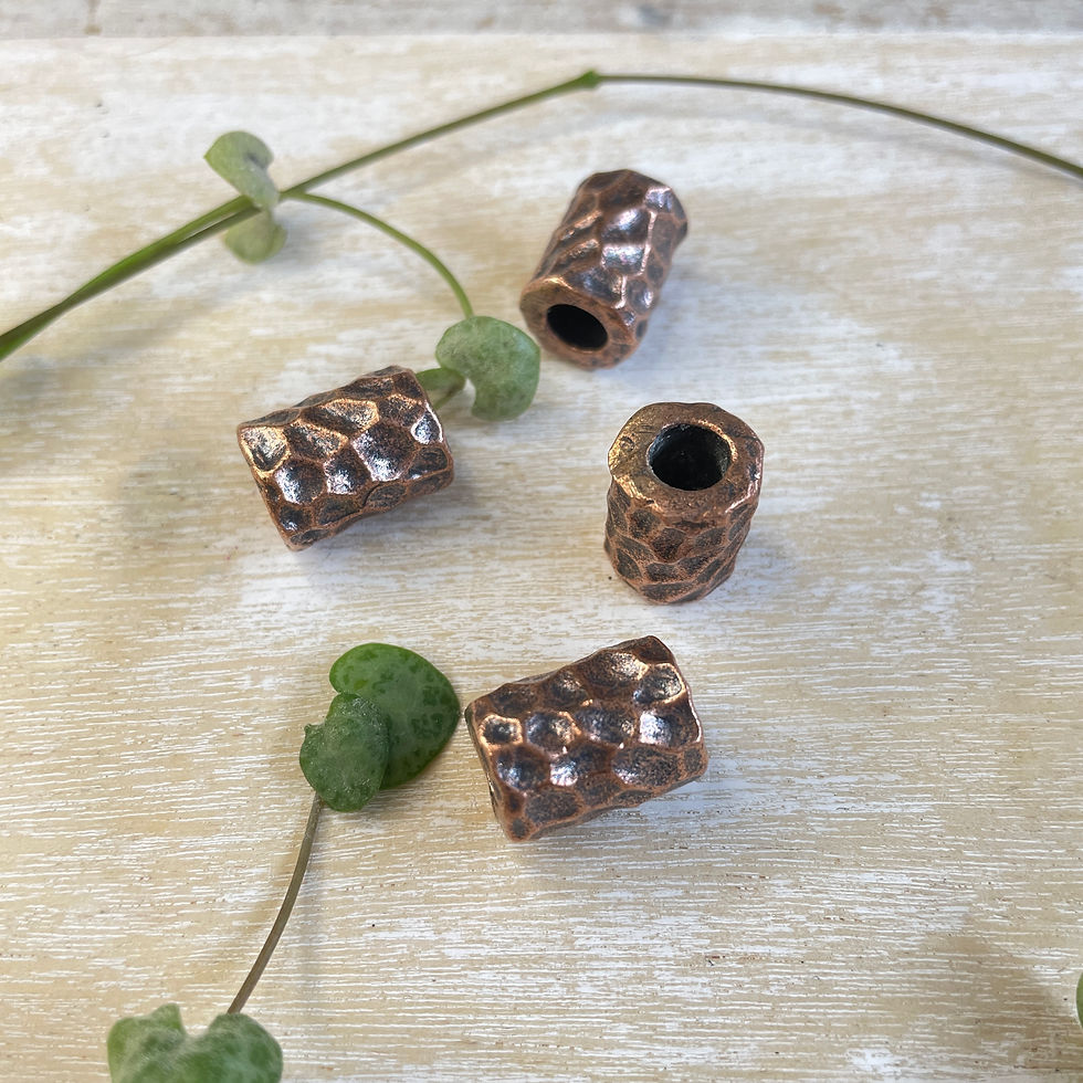 Miniaturbild: Dreadbead Edelstahl Kupfer