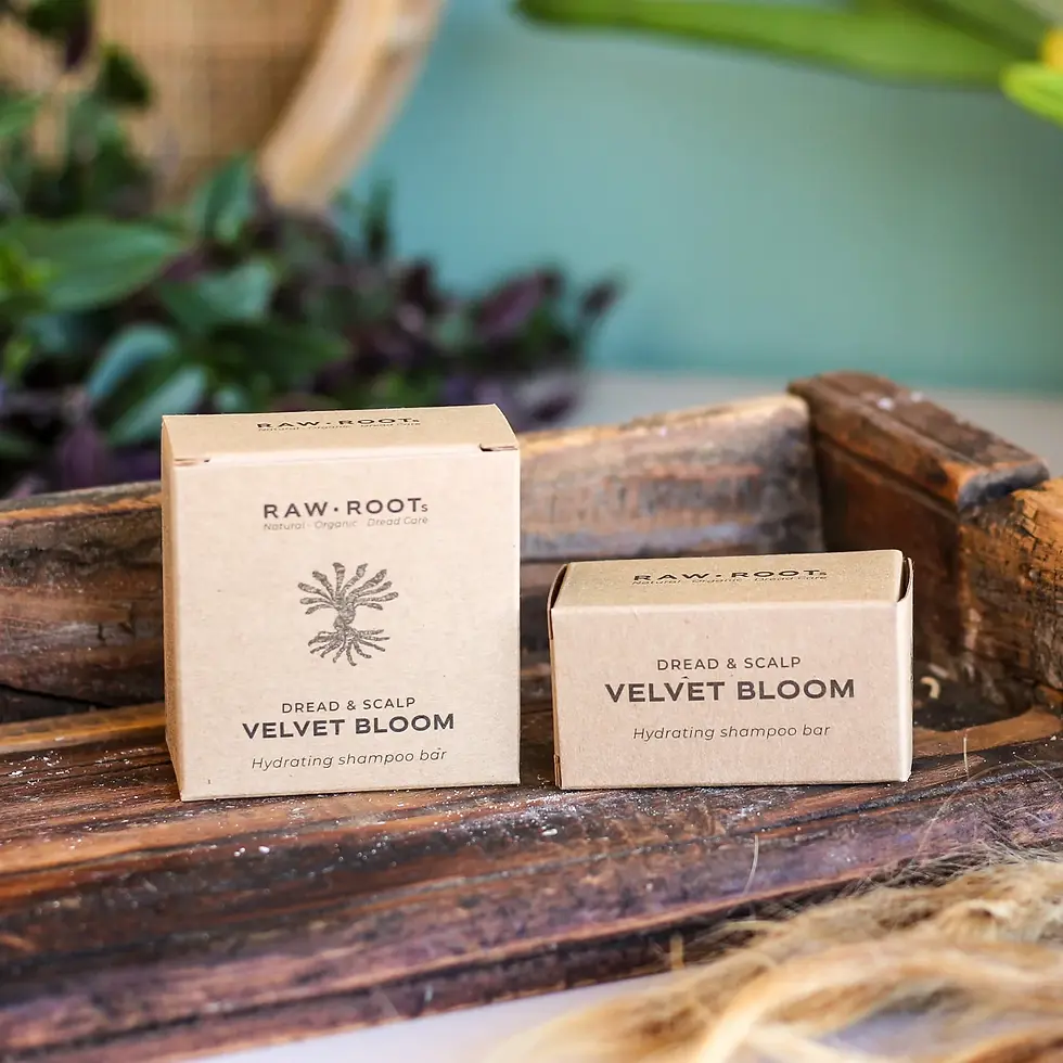 Miniaturbild: RAWROOTs Velvet Bloom - Hydrating Dreadlock Shampoo Bar