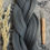 Thumbnail: Synthetic Henlon Jumbo Braid Dark Grey