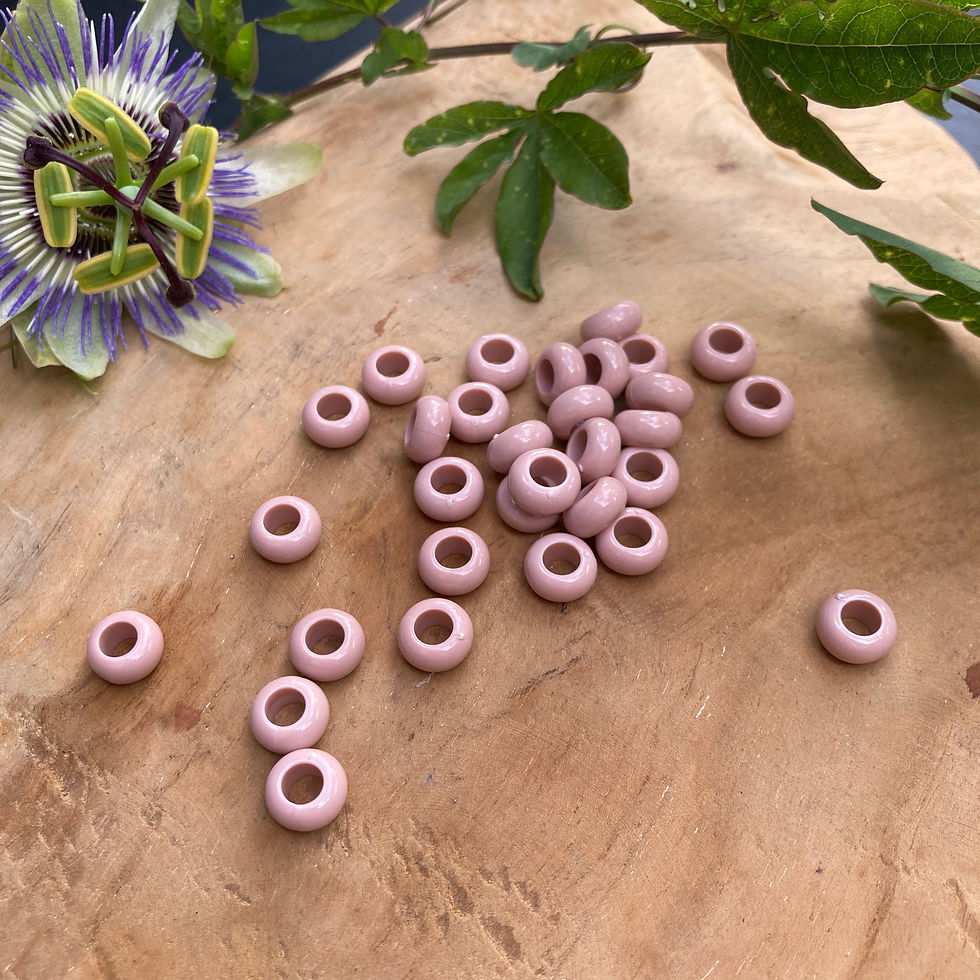 Thumbnail: Mini Acryl Beads Pink
