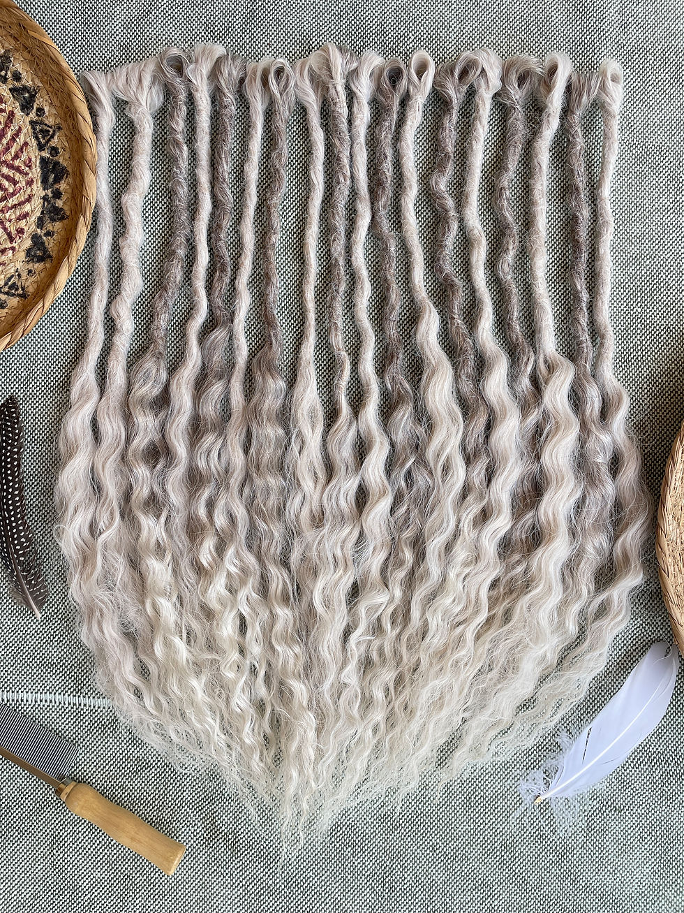 Thumbnail: Wavy Blonde Mix Ash Blonde/ Ash Gray SE